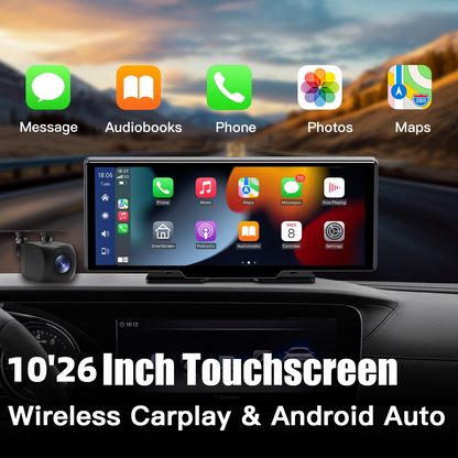 CoreTech-10'26 Inch Wireless CarPlay